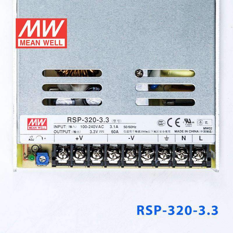 Mean Well RSP-320-3.3 Power Supply 198W 3.3V 60A - PHOTO 2