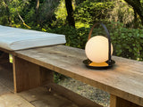 Pablo Table Bola Lantern Chrome / Tan - PHOTO 8