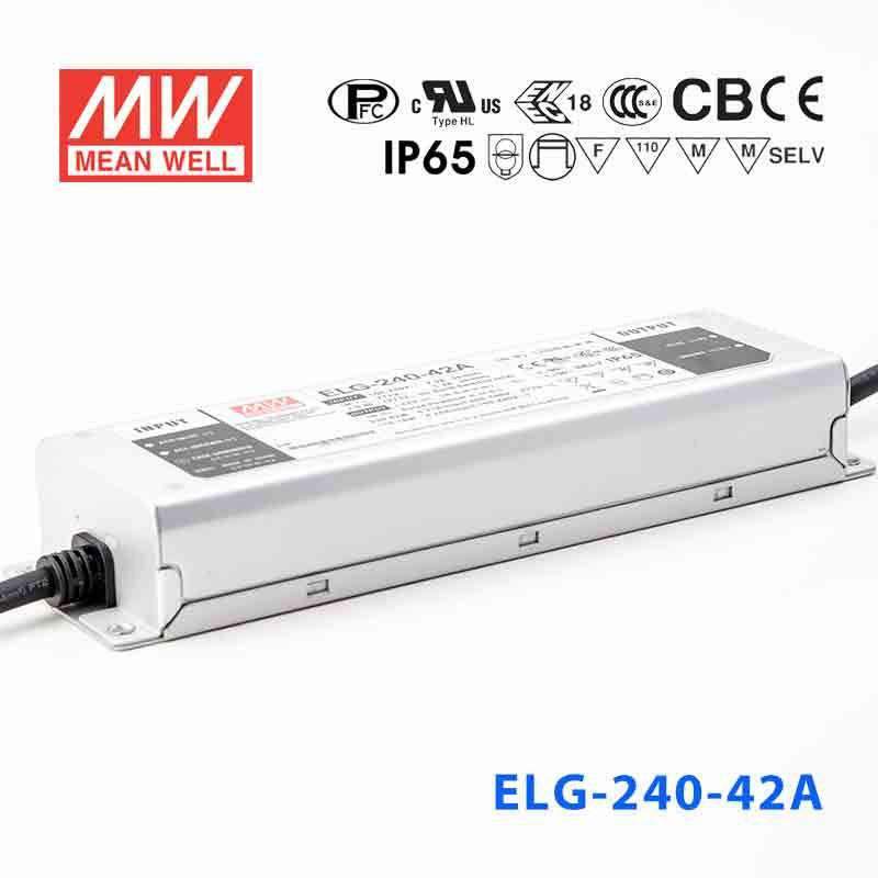 Mean Well ELG-240-42A Power Supply 240W 42V - Adjustable 5.71A
