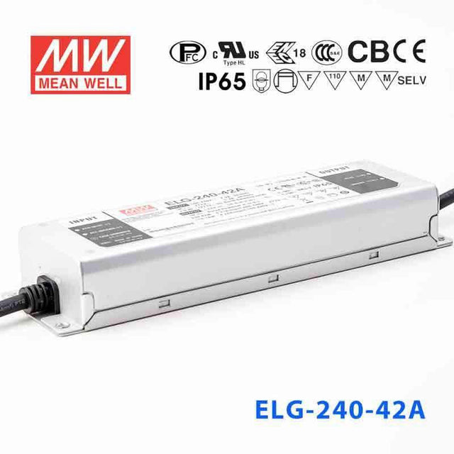 Mean Well ELG-240-42A Power Supply 240W 42V - Adjustable 5.71A