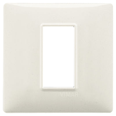 Vimar Plana Plate 1M Technopolymer Granite White