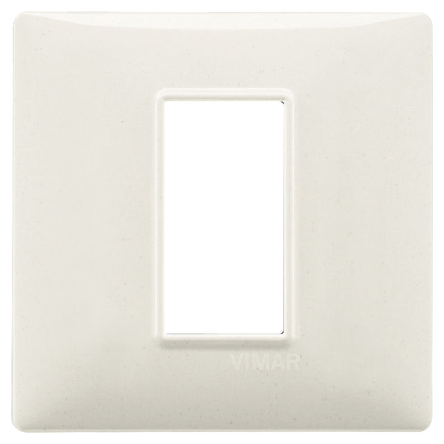 Vimar Plana Plate 1M Technopolymer Granite White