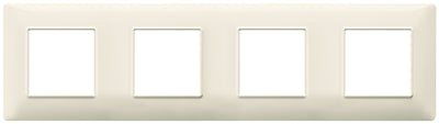Vimar Plana Plate 8M Technopolymer Beige