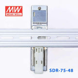 Mean Well SDR-75-48 Single Output Industrial Power Supply 75W 48V 1.6A - DIN Rail - PHOTO 4