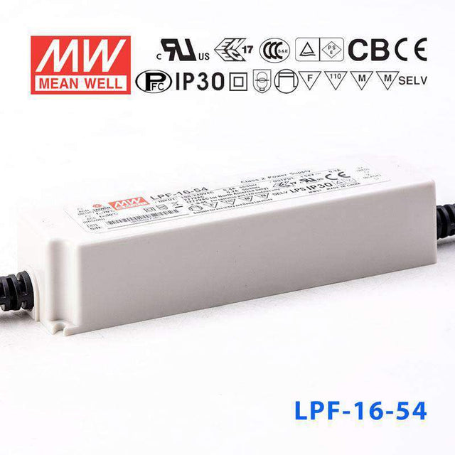 Mean Well LPF-16-54 Power Supply 16W 54V 300mA