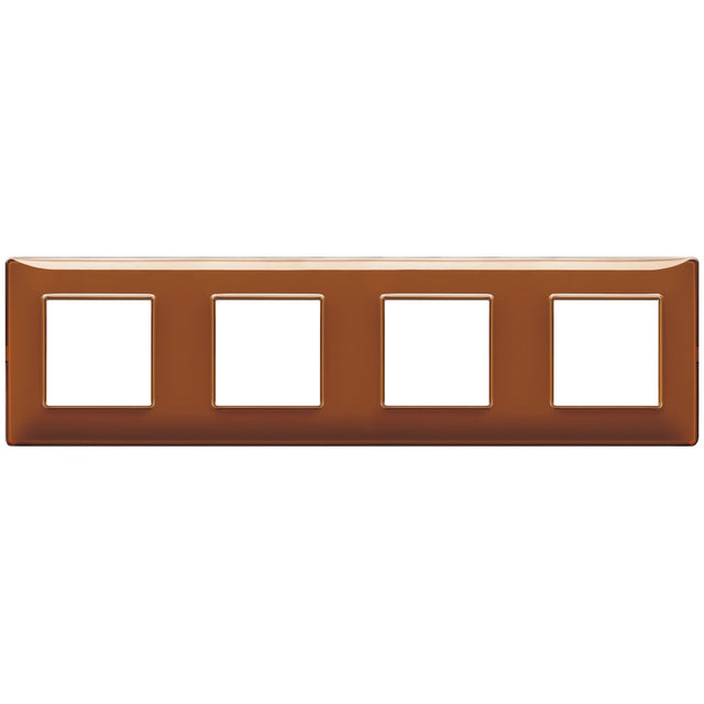 Vimar Plana Plate 8M Reflex Tobacco