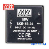 Mean Well SKE15B-24 DC-DC Converter - 15W - 18~36V in 24V out 625mA - PHOTO 2
