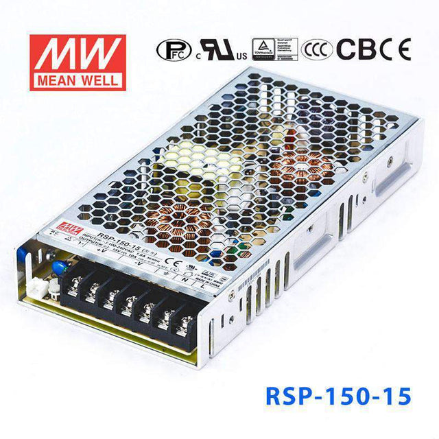 Mean Well RSP-150-15 Power Supply 150W 15V 10A