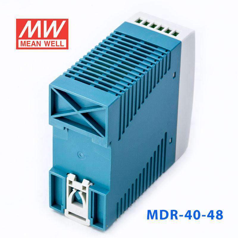 Mean Well MDR-40-48 Single Output Industrial Power Supply 40W 48V 0.83A - DIN Rail - PHOTO 3
