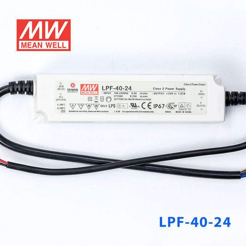Mean Well LPF-40-24 Power Supply 40W 24V 1.67A - PHOTO 2