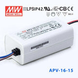 Mean Well APV-16-15 Power Supply 15W 15V 1A