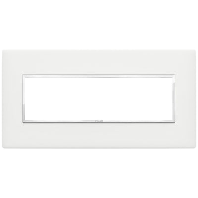 Vimar Eikon Evo Plate 7M Corian Glacier Ice
