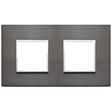 Vimar Eikon Evo Plate 4M (2+2) 71MM Aluminium Lava Grey