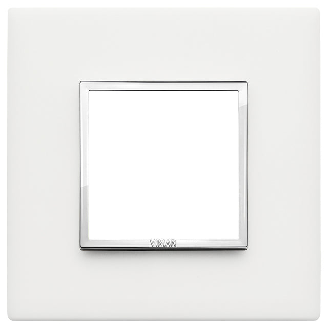 Vimar Eikon Evo Plate 2M Corian Glacier Ice
