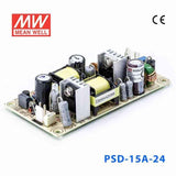 Mean Well PSD-15A-24 DC-DC Converter - 14.4W - 9.2~18V in 24V out 666mA