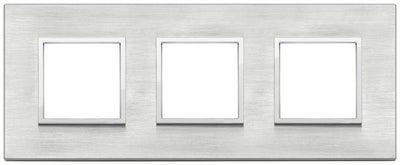 Vimar Eikon Evo Plate 6M (2+2+2) 71MM Aluminium Grey