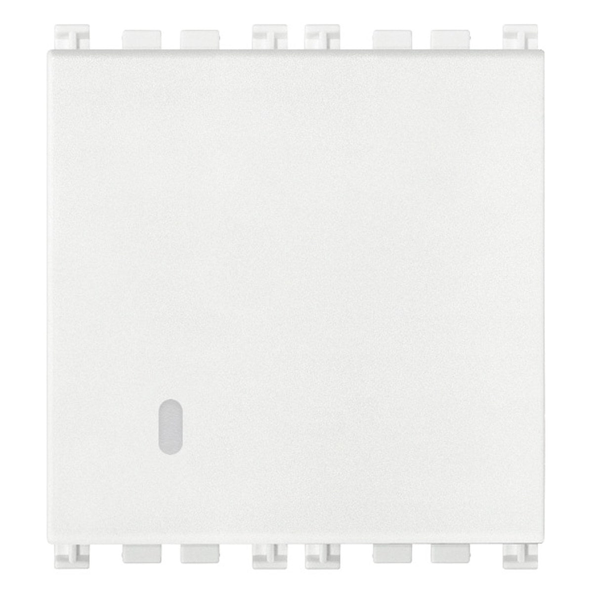 Vimar Arke 1P NO 10A Push Button 2M White