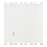 Vimar Arke 1P NO 10A Push Button 2M White