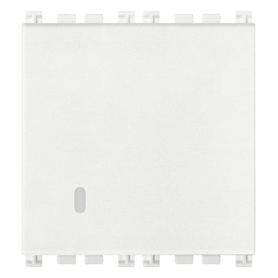 Vimar Arke 1P NO 10A Push Button 2M White