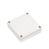 Boxco M-Series 130x130x35mm Plastic Enclosure, IP67, IK08, ABS, Grey Cover, Screw Type - PHOTO 2
