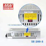 Mean Well SE-200-5 Power Supply 200W 5V - PHOTO 3