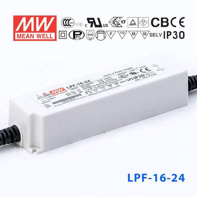 Mean Well LPF-16-24 Power Supply 16W 24V 670mA