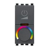 Vimar Eikon RGB Rotary Dimmer 230V Grey
