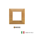 Vimar Plana Plate 2M Wood Cherry - Square