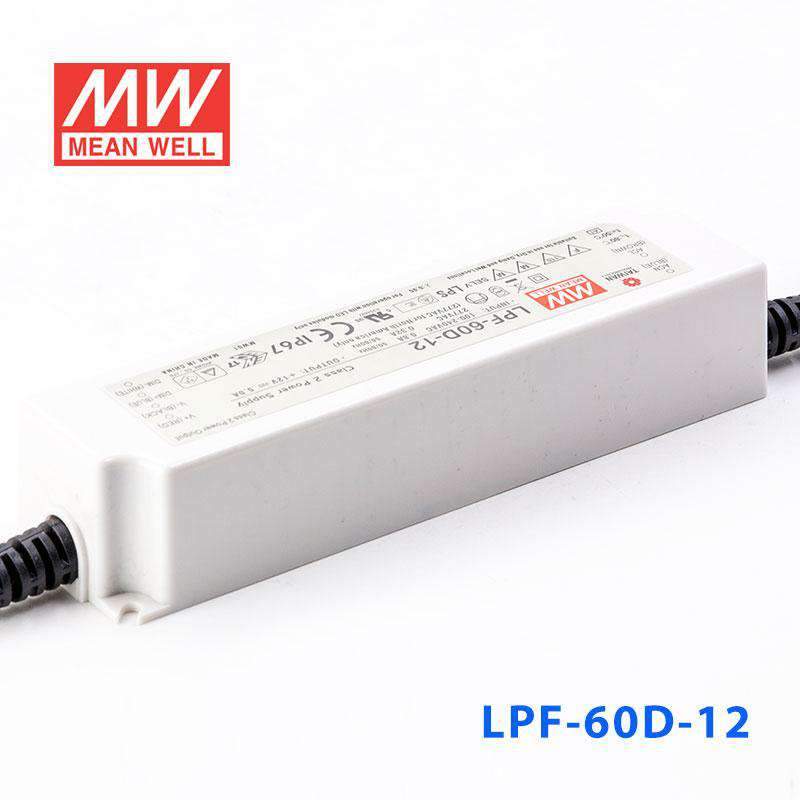 Mean Well LPF-60D-12 Power Supply 60W 12V - Dimmable 5A - PHOTO 3