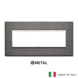Vimar Eikon Evo Plate 7M Aluminium Lava Grey