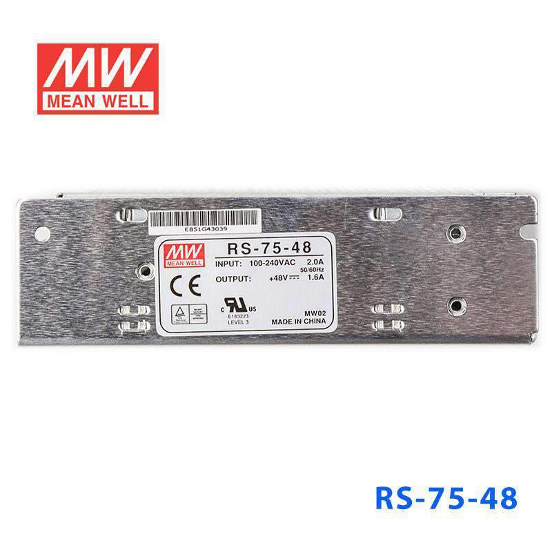 Mean Well RS-75-48 Power Supply 75W 48V 1.6A - PHOTO 2