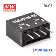 Mean Well SMU01M-12 DC-DC Converter - 1W - 10.8~13.2V in 12V out 84mA