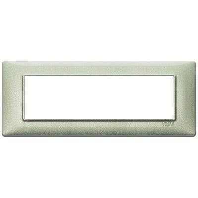 Vimar Plana Plate 7M Metallized Green