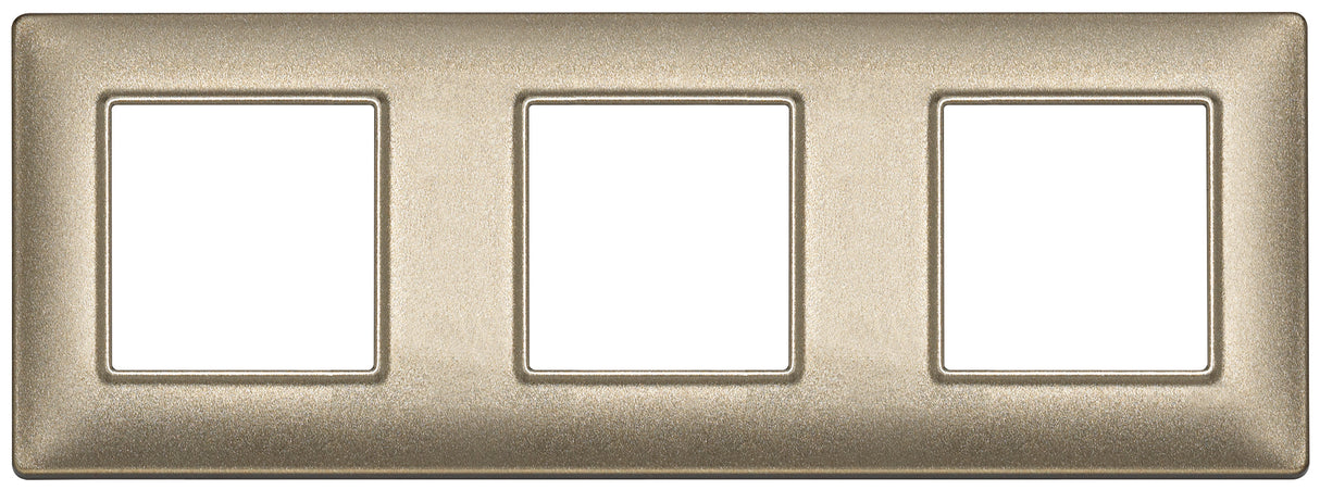 Vimar Plana Plate 6M Technopolymer Bronze
