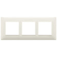 Vimar Plana Plate 6M Technopolymer Granite White
