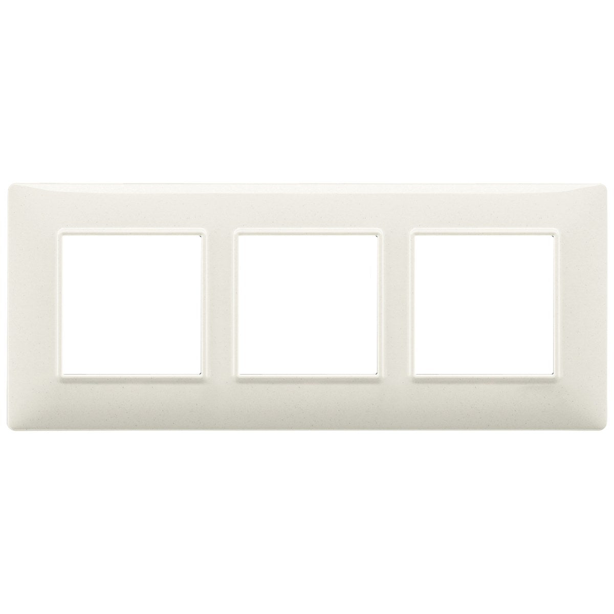 Vimar Plana Plate 6M Technopolymer Granite White