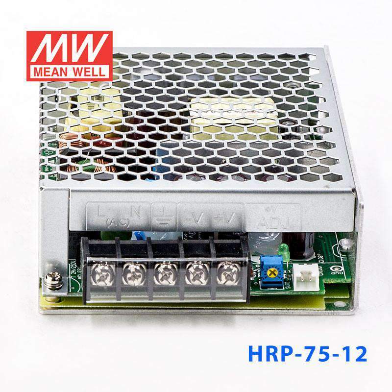 Mean Well HRP-75-12  Power Supply 75.6W 12V 6.3A - PHOTO 4