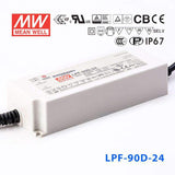 Mean Well LPF-90D-24 Power Supply 90W 24V - Dimmable 3.75A