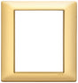 Vimar Plana Plate 8M Technopolymer Matt Gold