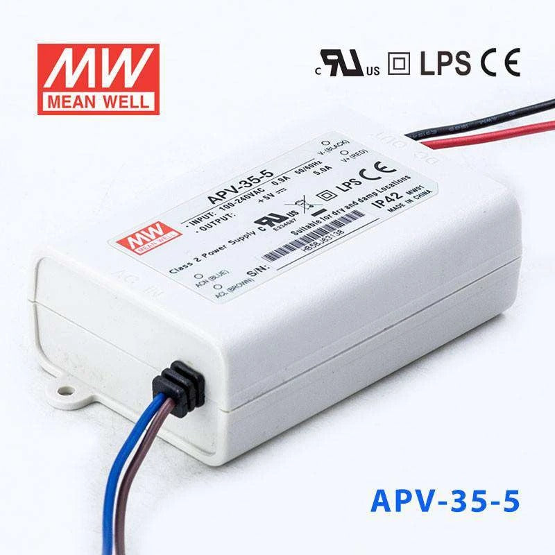 Mean Well APV-35-5 Power Supply 25W 5V