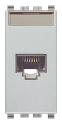 Eikon RJ45 Cat 6 Netsafe UTP 110 Outlet Silver