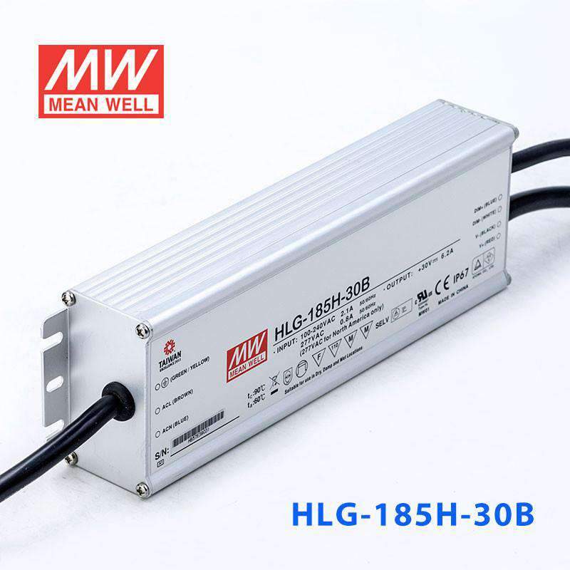 Mean Well HLG-185H-30B Power Supply 185W 30V- Dimmable - PHOTO 1