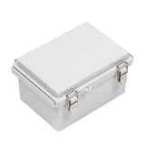Boxco P-Series 135x185x100mm Plastic Enclosure, IP67, IK08, PC, Grey Cover, Molded Hinge and Latch Type - PHOTO 1