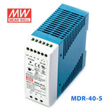 Mean Well MDR-40-5 Single Output Industrial Power Supply 40W 5V 6A - DIN Rail - PHOTO 1