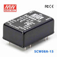 Mean Well SCW08A-15 DC-DC Converter - 8W 9~18V DC in 15V out 533mA