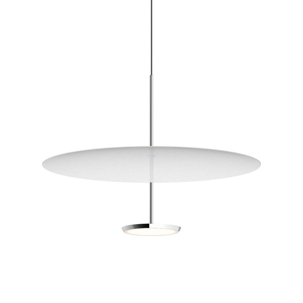 Pablo Pendant Sky Dome Metal 24" White - PHOTO 1