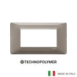 Vimar Plana Plate 4M Technopolymer Reflex Grey