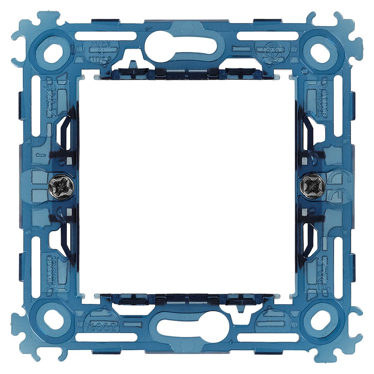 Vimar VM-19602 Frame 2M with Claws 71mm Blue