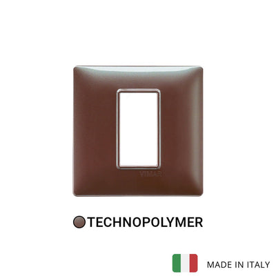 Vimar Plana Plate 1M Technopolymer Brown
