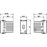 Vimar Arke USB Supply Unit 5V 1.5A 1M Grey - PHOTO 1